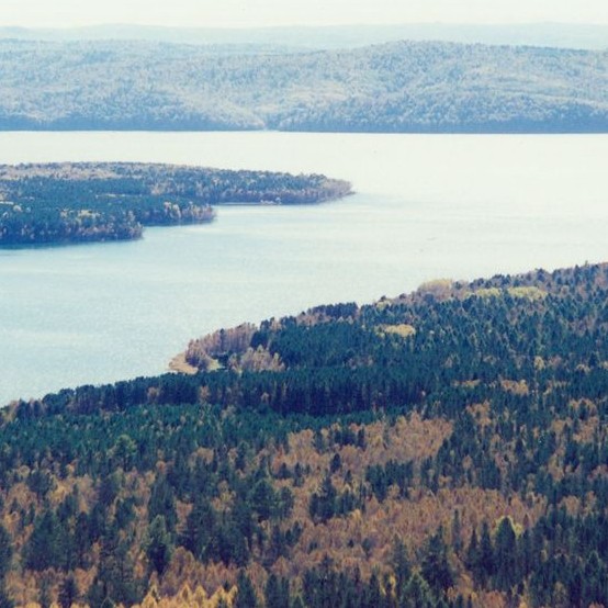 Заливы Иркутского водохранилища. 1998 г. Фото Брюханенко. Из фондов ИОКМ