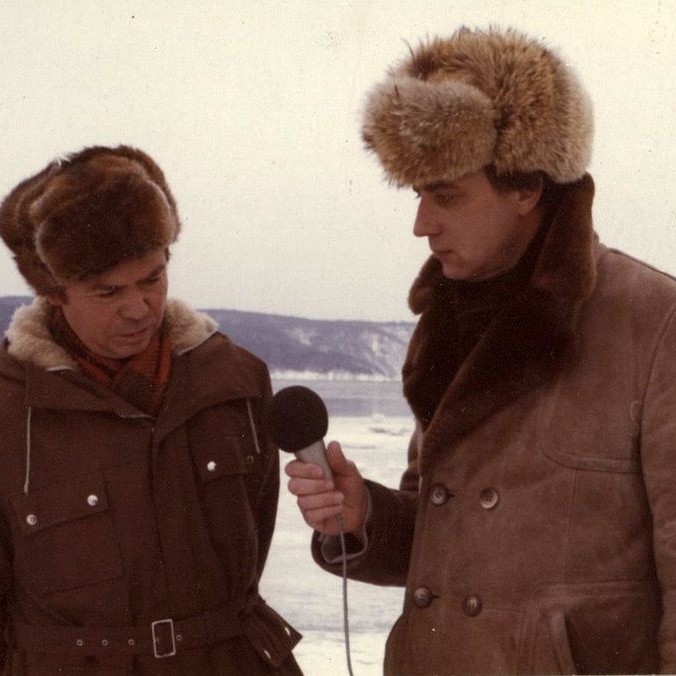 Интервью о Байкале. Из семейного архива В.Г.Распутина.