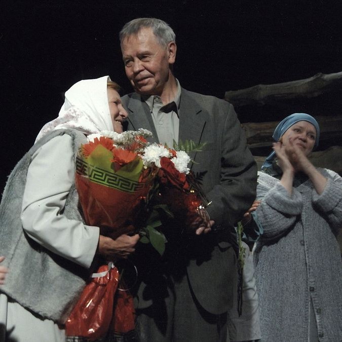 «Последний срок». Иркутский драматический театр. Фото А.Бызова. Из архива В.Г.Распутина.